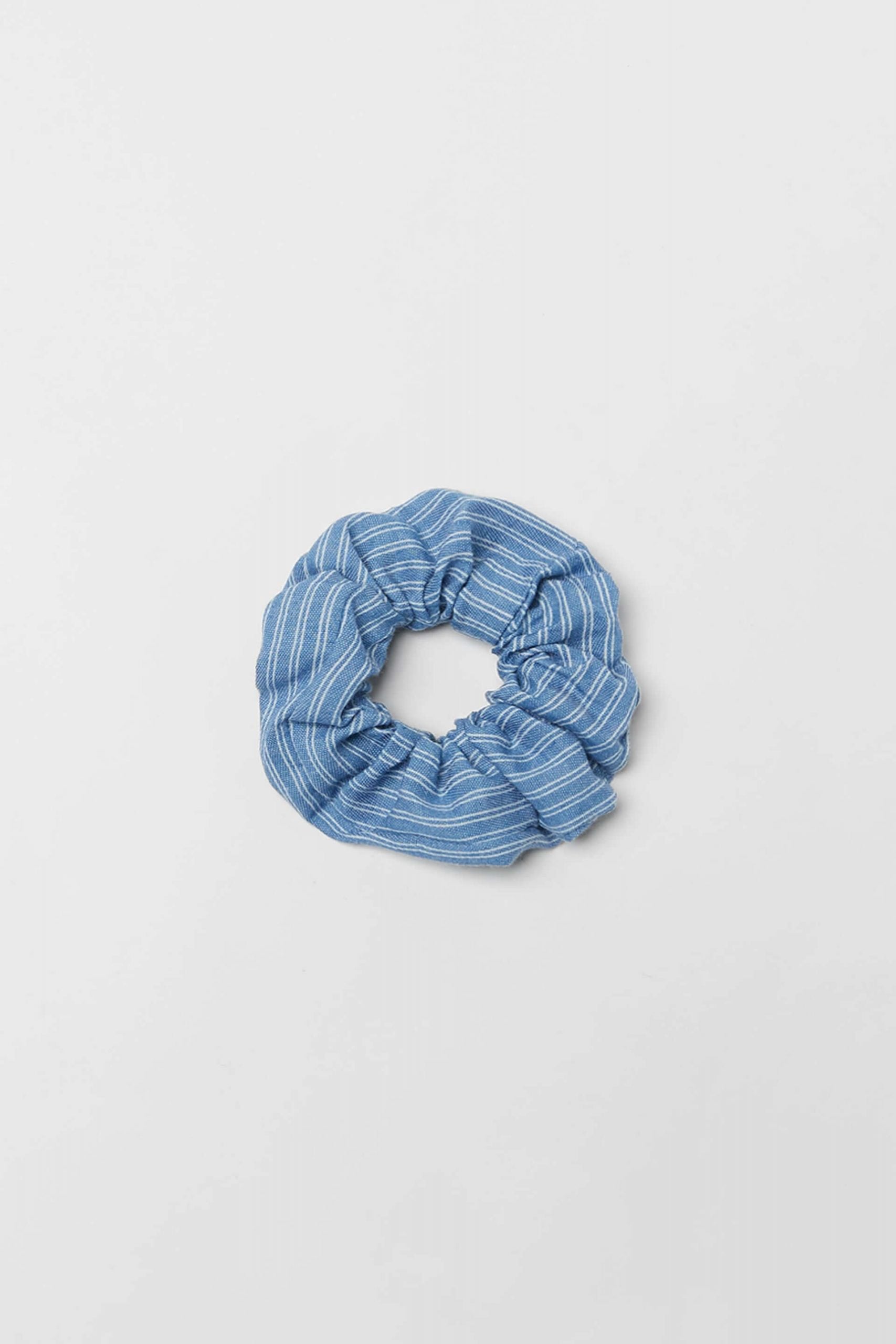 Pack of Three Denim Scrunchies - Image 2