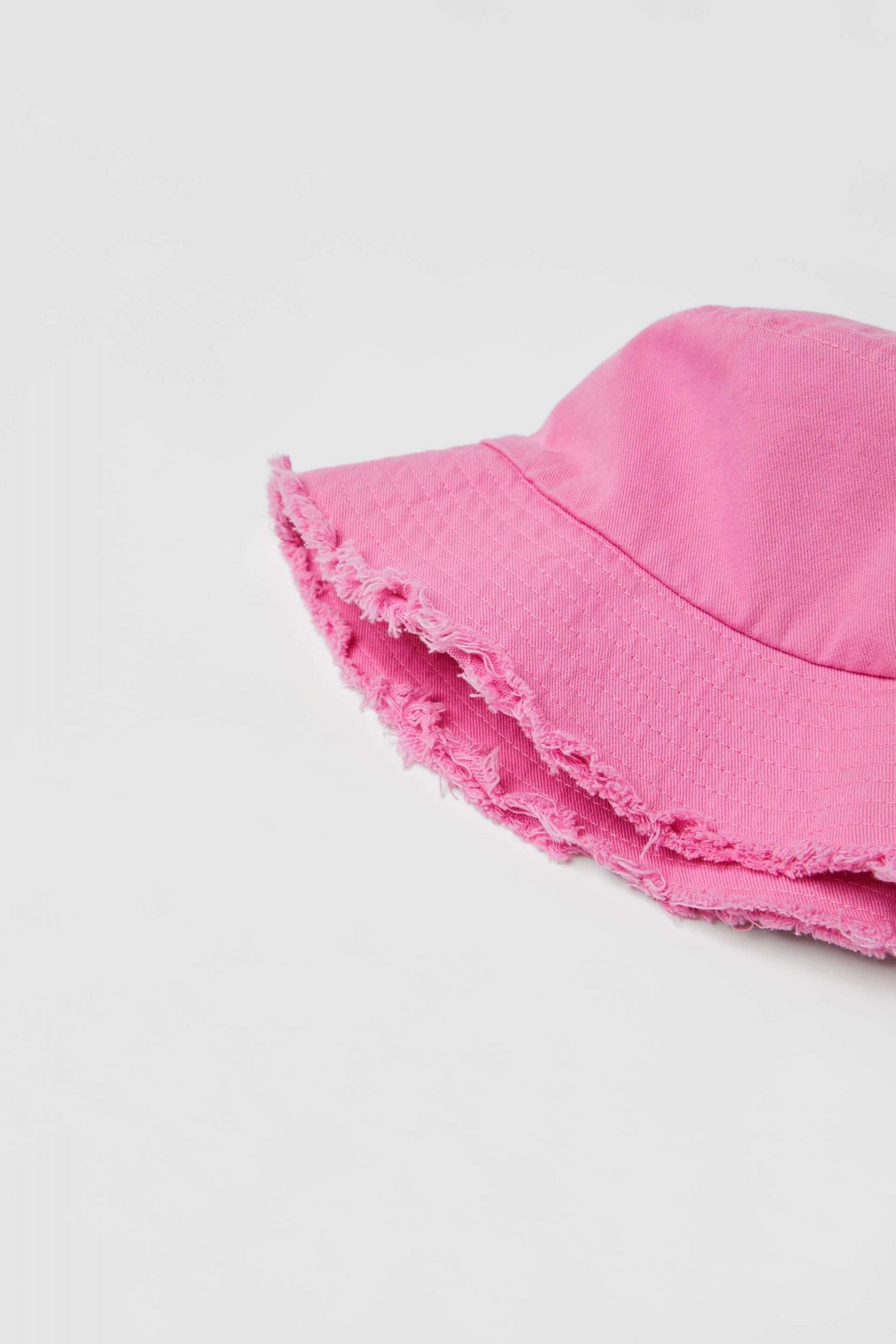 Kids Frayed Bucket Hat - Image 2